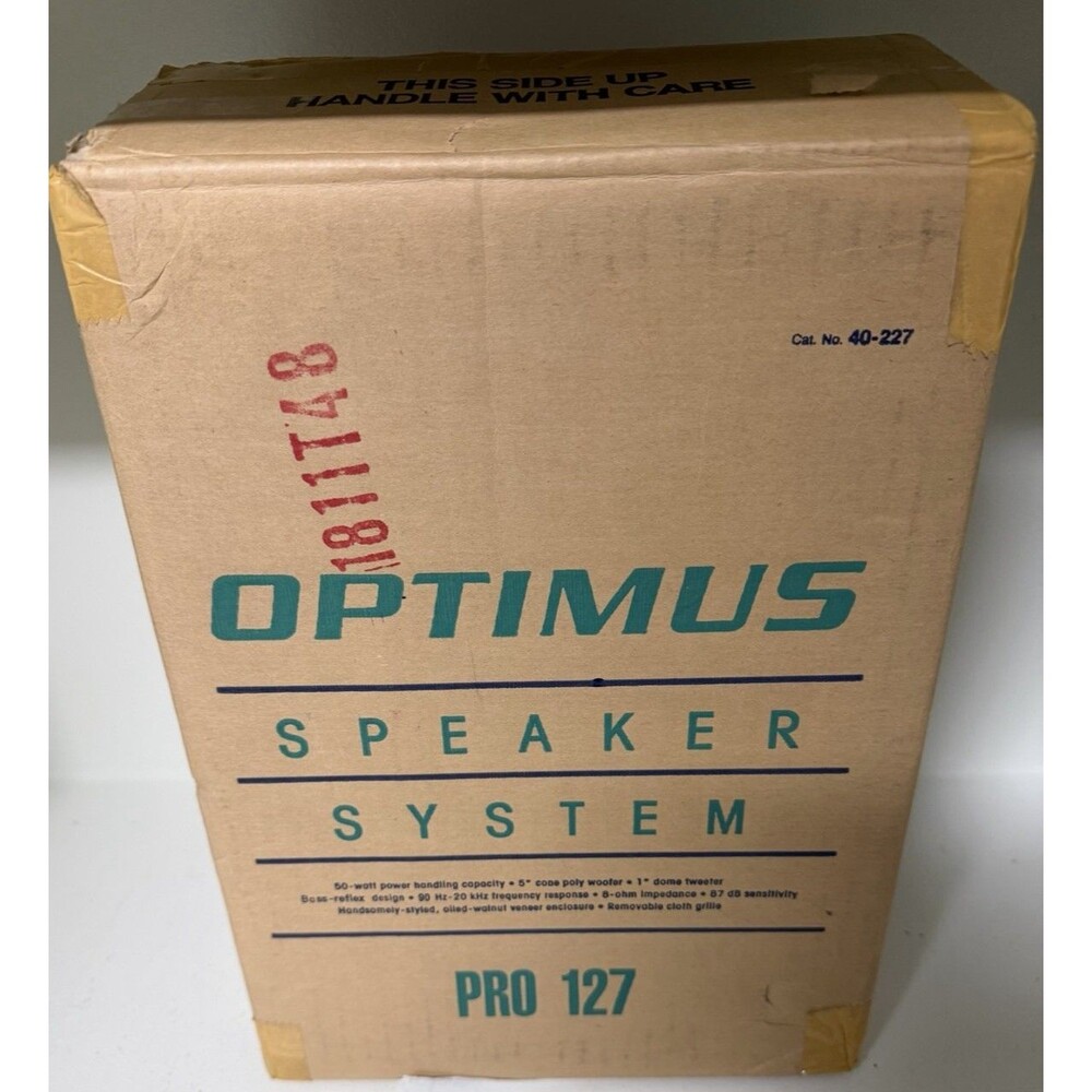 NOS Vintage Optimus Pro 127 Cat #40-227